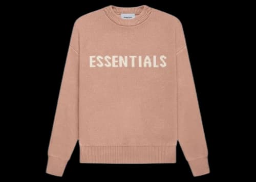 Fear of God Essentials Kids Knit Pullover Matte Blush