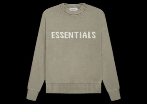 Fear of God Essentials Kids Knit Pullover Pistachio