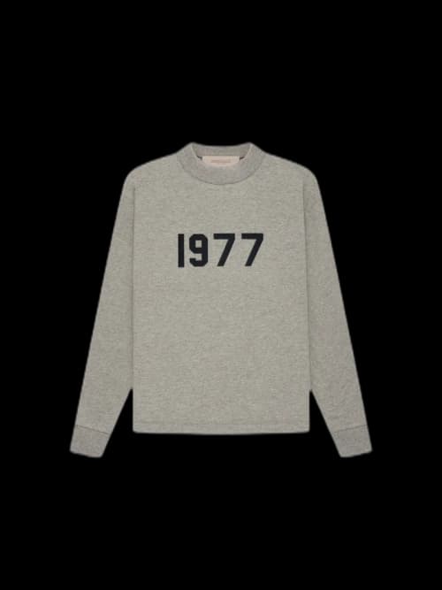 Fear of God Essentials Kids L/S T-shirt Dark Oatmeal