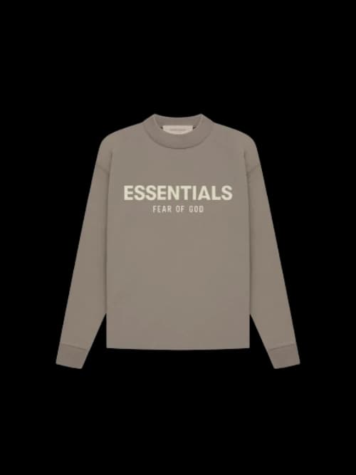 Fear of God Essentials Kids L/S T-shirt Desert Taupe