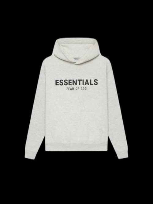 Fear of God Essentials Kids Pull-Over Hoodie Oatmeal Heather / Light Heather Oatmeal