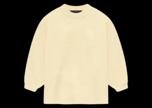 Fear of God Essentials Kids LS Tee Garden Yellow