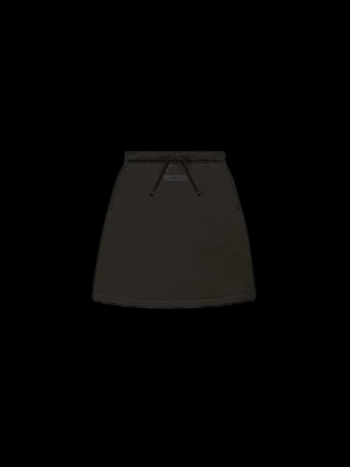 Fear of God Essentials Kid's Mid Length Skirt Off Black