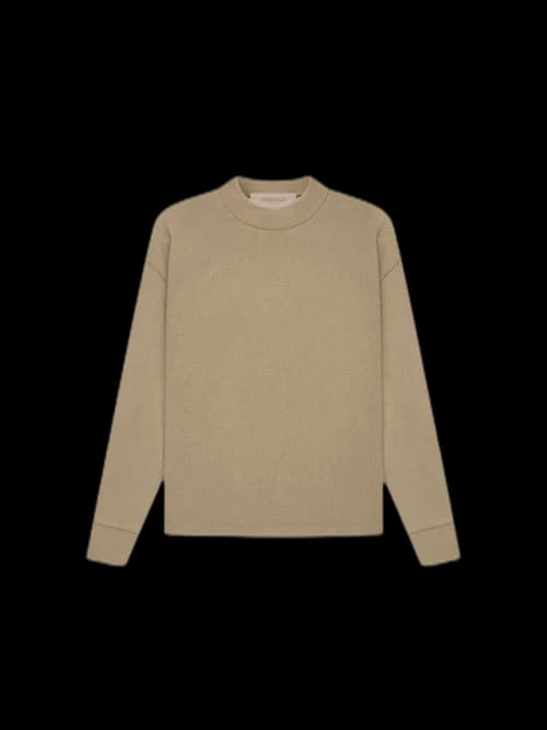 Fear of God Essentials Kids Mockneck Waffle Oak