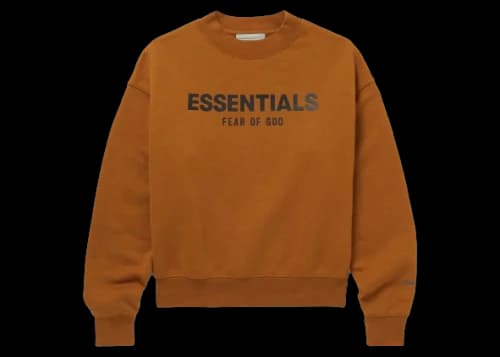 Fear of God Essentials Kids Mr. Porter Exclusive Logo-Print Cotton-Blend Jersey Sweatshirt Brown