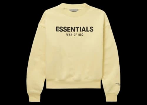 Fear of God Essentials Kids Mr. Porter Exclusive Logo-Print Cotton-Blend Jersey Sweatshirt Garden Glove/Cream
