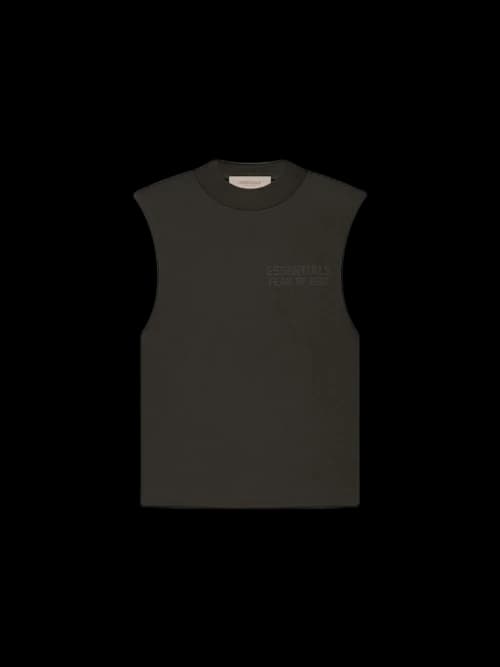Fear of God Essentials Kid's Muscle T-shirt Off Black