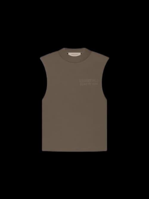 Fear of God Essentials Kid's Muscle T-shirt Wood