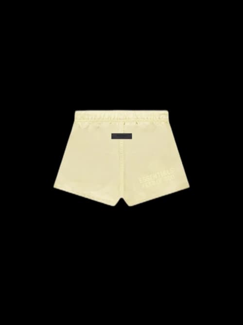Fear of God Essentials Kid's Nylon Running Shorts Canary