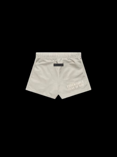 Fear of God Essentials Kids Nylon Running Shorts Smoke