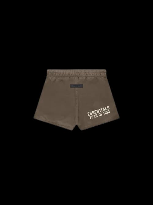 Fear of God Essentials Kid's Nylon Running Shorts Wood