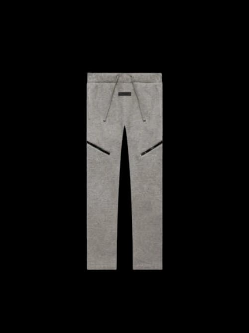 Fear of God Essentials Kids Polar Fleece Pant Dark Oatmeal