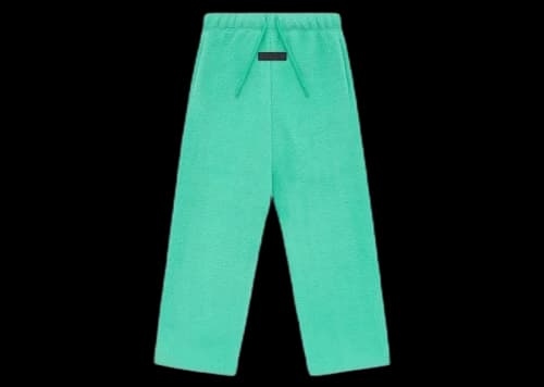 Fear of God Essentials Kids Polar Fleece Pant Mint Leaf