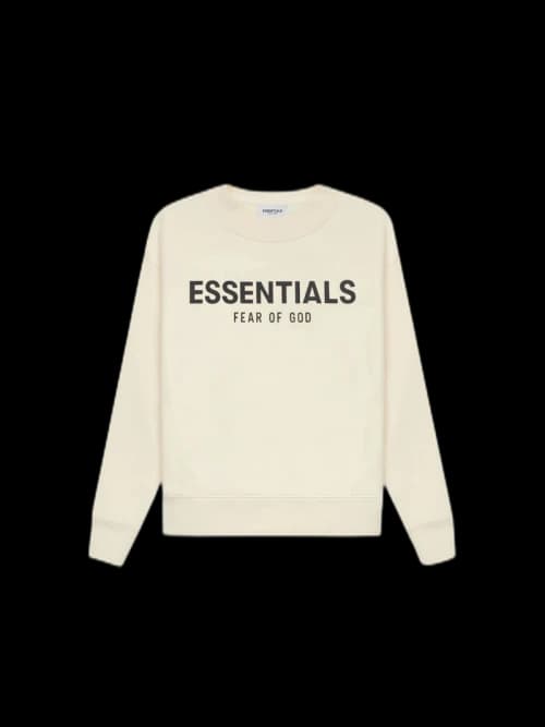 Fear of God Essentials Kids Pull-Over Crewneck Cream/Buttercream