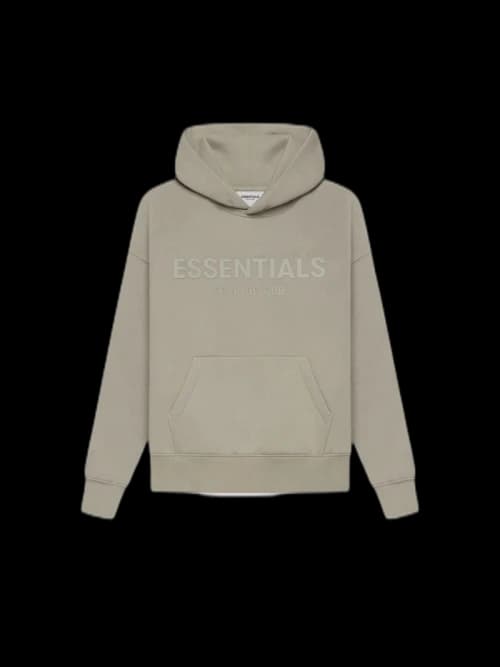 Fear of God Essentials Kids Pull-Over Hoodie Moss/Goat