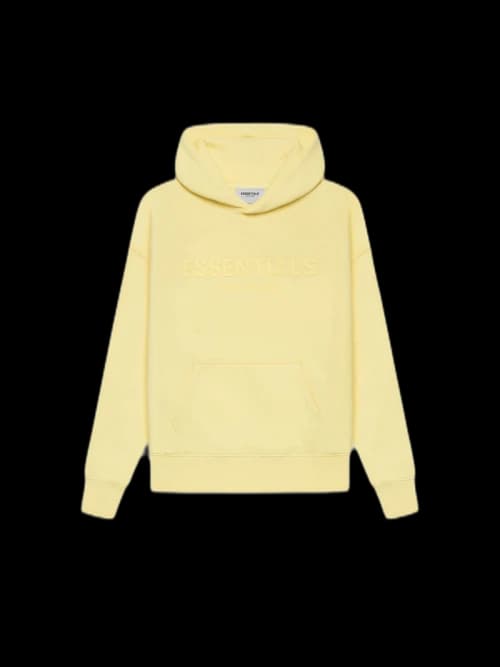 Fear of God Essentials Kids Pull-Over Hoodie Yellow/Lemonade