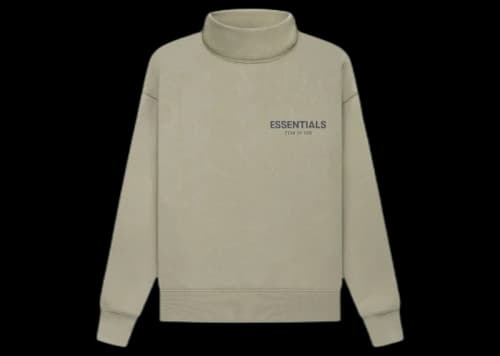 Fear of God Essentials Kids Pullover Mockneck Pistachio