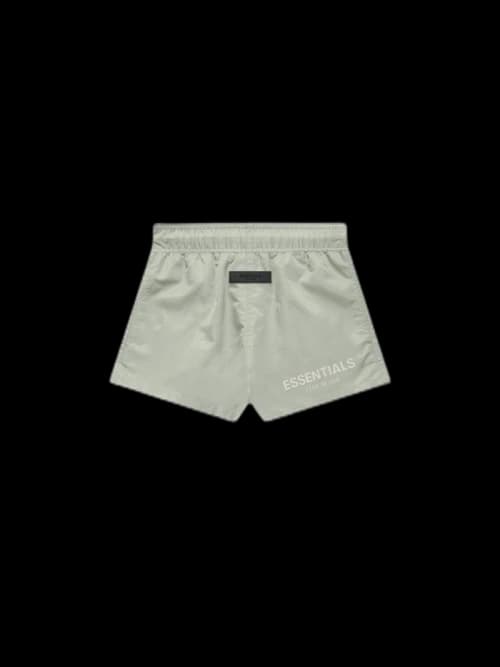 Fear of God Essentials Kids Running Short Seafoam