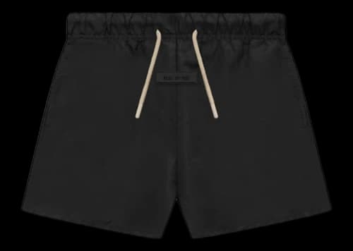 Fear of God Essentials Kids Running Short (SS23) Jet Black