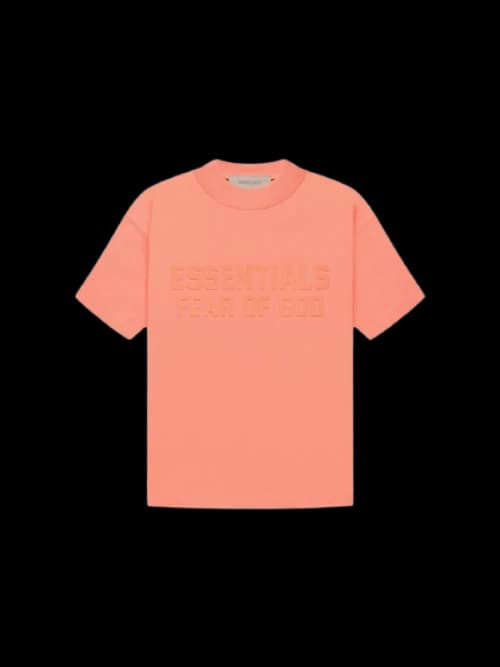 Fear of God Essentials Kids S/S T-shirt Coral