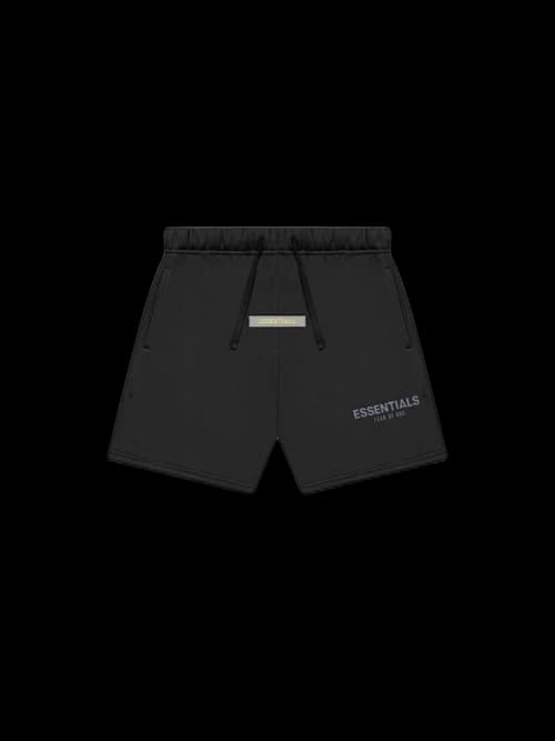 Fear of God Essentials Kids Shorts Black/Stretch Limo
