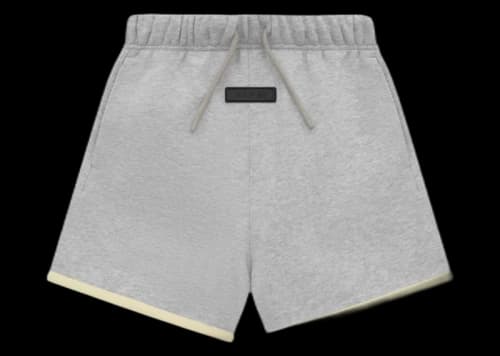 Fear of God Essentials Kids Sweat Shorts Light Heather Grey