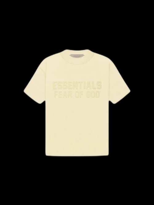 Fear of God Essentials Kid's T-shirt Canary