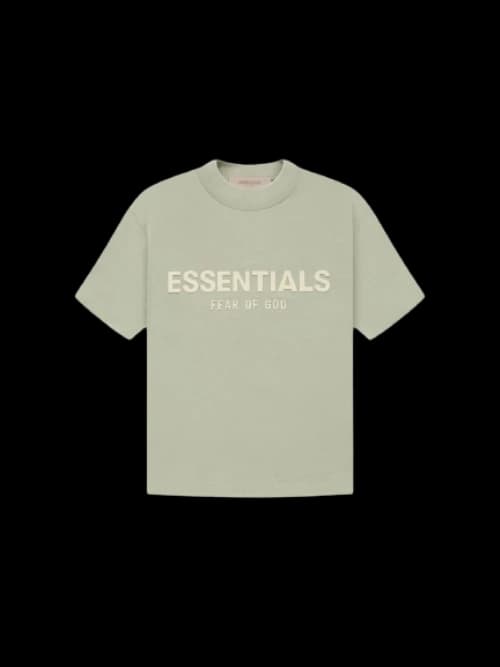 Fear of God Essentials Kids T-shirt Seafoam