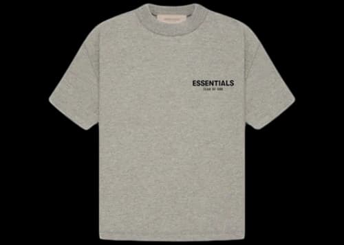 Fear of God Essentials Kids T-shirt (SS22) Dark Oatmeal