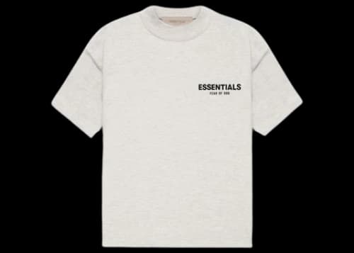 Fear of God Essentials Kids T-shirt (SS22) Light Oatmeal