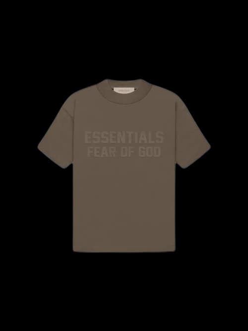 Fear of God Essentials Kid's T-shirt Wood
