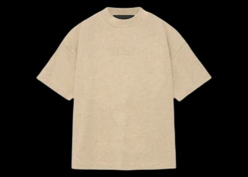 Fear of God Essentials Kids Tee Gold Heather
