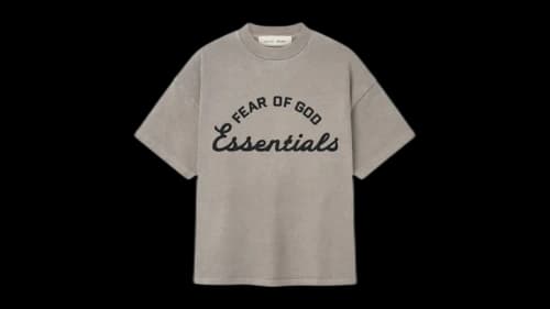 Fear of God Essentials Kids Training 90's Short Sleeve Tee Faded Seal