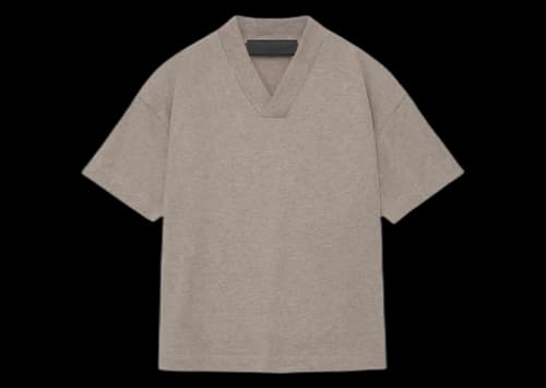 Fear of God Essentials Kids V-Neck Core Heather