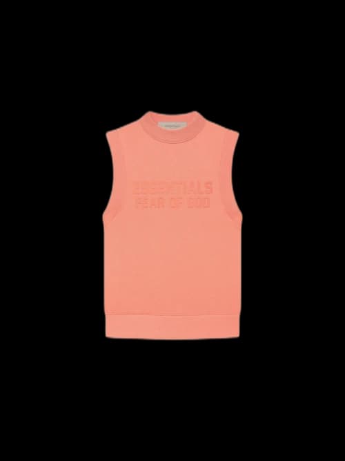 Fear of God Essentials Kids Vest Coral