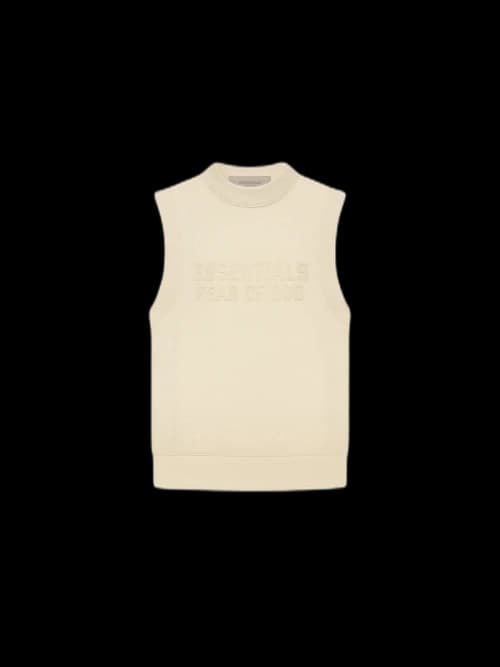 Fear of God Essentials Kids Vest Egg Shell