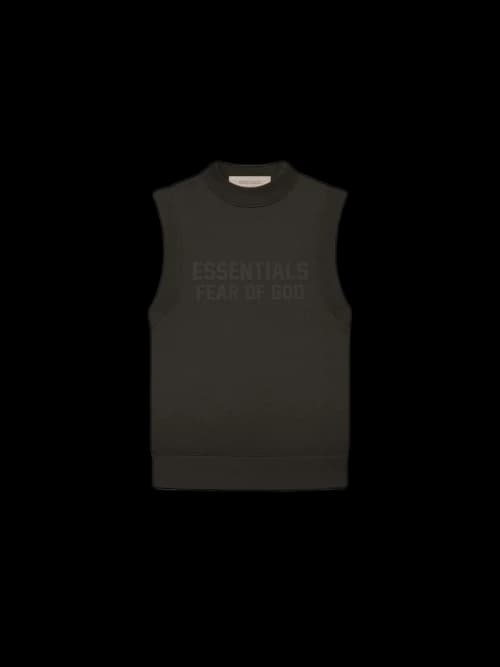 Fear of God Essentials Kid's Vest Off Black