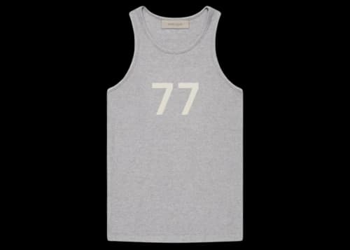Fear of God Essentials Kids Waffle Tank Dark Oatmeal