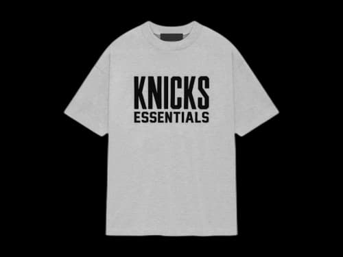 Fear of God Essentials Knicks Tee Light Heather