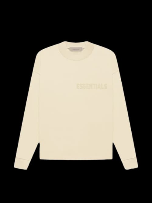 Fear of God Essentials L/S T-shirt Egg Shell