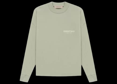 Fear of God Essentials L/S T-shirt Seafoam