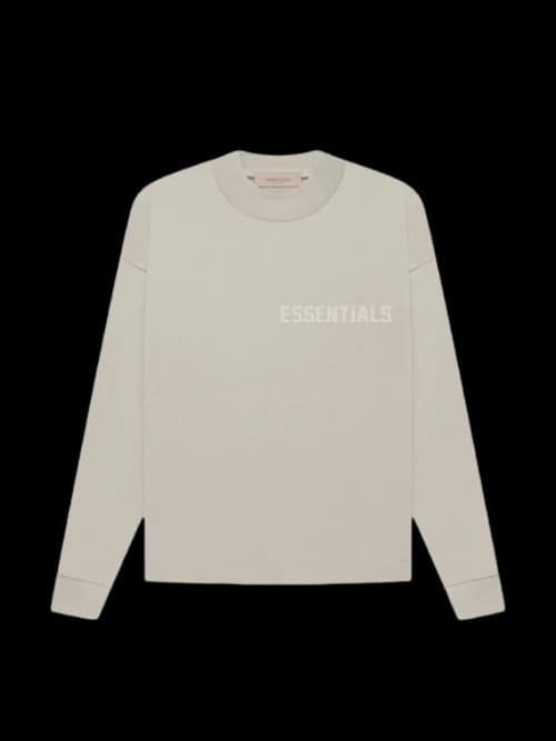 Fear of God Essentials L/S T-shirt Smoke