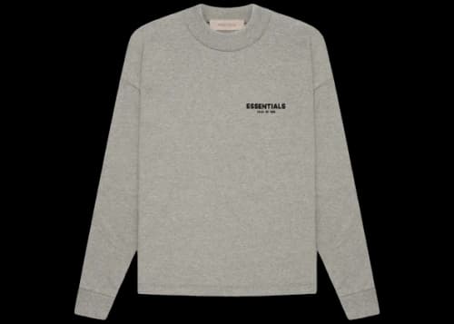 Fear of God Essentials L/S T-shirt (SS22) Dark Oatmeal