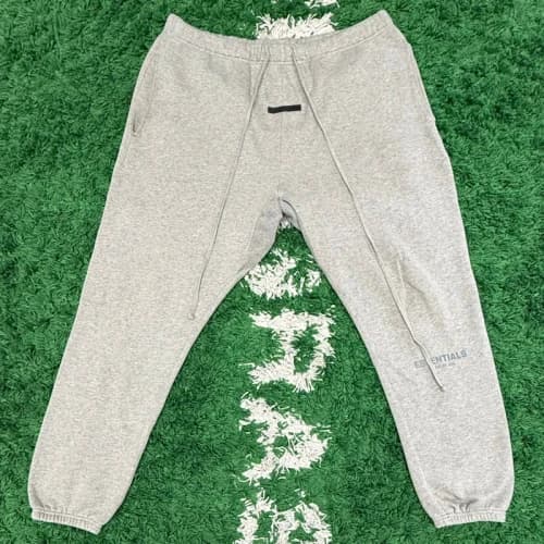 Fear of God Essentials Logo Sweatpants Heather Grey