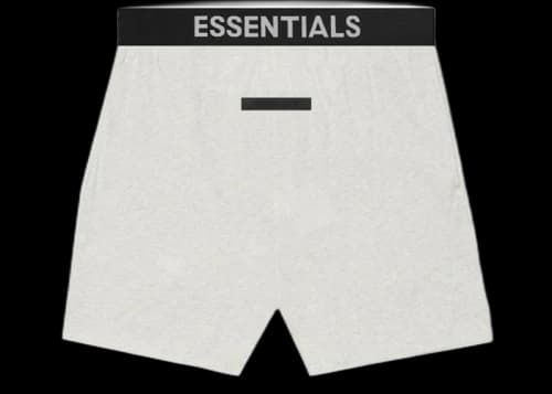 Fear of God Essentials Lounge Short Light Heather Oatmeal