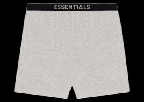 Fear of God Essentials Lounge Shorts Heather Grey