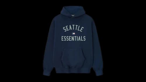 Fear of God Essentials Mariners Sport Hoodie Midnight Navy