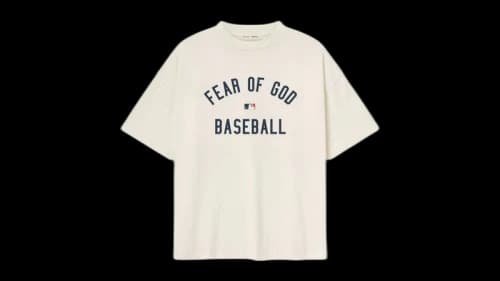 Fear of God Essentials MLB 90's Tee Cream White