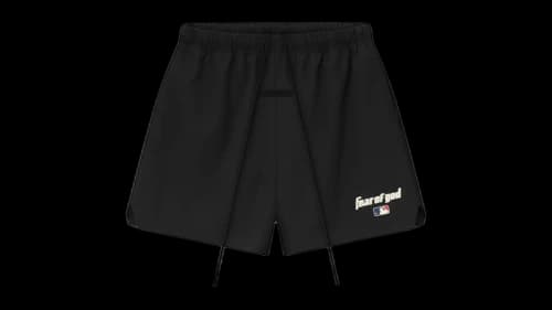 Fear of God Essentials MLB Nylon Vintage Short Black