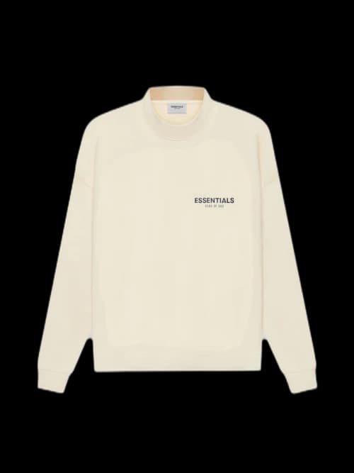 Fear of God Essentials Mock Neck Sweater Cream/Buttercream